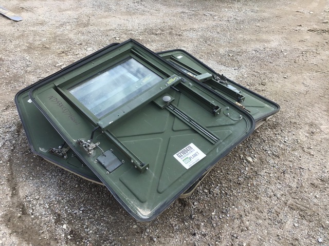 Set of (4) HMMWV Humvee Hard Doors