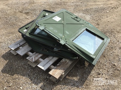 Set of (4) HMMWV Humvee Hard Doors