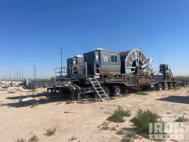2013 Peerless Limited (1) 53 ft Coil Tubing Reel Trailer