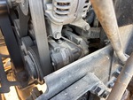 Engine with A/C Compressor