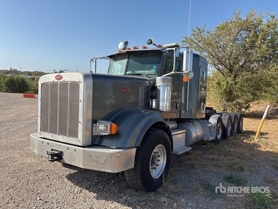 2012 Peterbilt 367 12x6 Ciągnik siodłowy 5-osiowy z kabiną sypialną