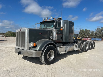 2012 Peterbilt 367 10x4 Quad/A Sleeper Truck Tractor
