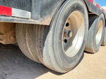 Trailer Chassis with Tire Condition