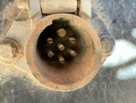 Trailer Chassis with Lights/Wiring Condition