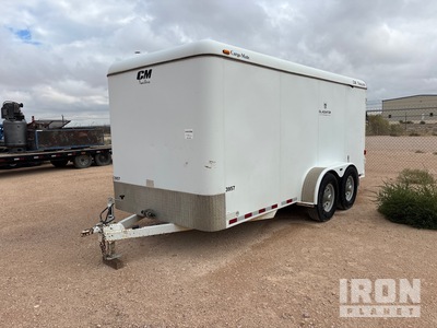 2017 CM CMC52404600260 16 ft T/A Remolque Cerrado