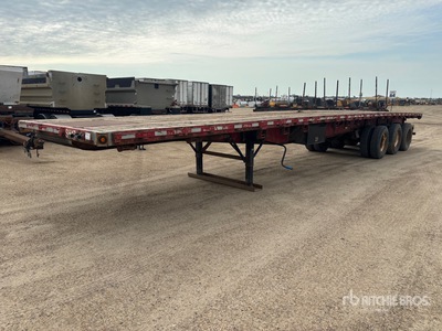 2001 Wabash 48 ft Tri/A Flatbed Trailer
