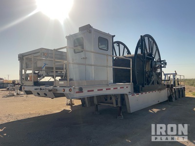 2006 Doonan Specialized Trailer (1) مقطورة ببكرة انابيب ملفوفة