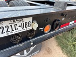 Trailer Chassis with License Plate Light Functional