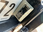 Trailer Chassis with License Plate Light Functional