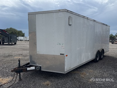 2019 Rock Solid Cargo 20 ft T/A Remorque fermée