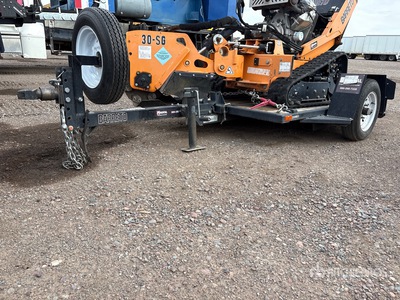 2020 Barreto E4X6TBT 6 ft S/A Trencher Trailer