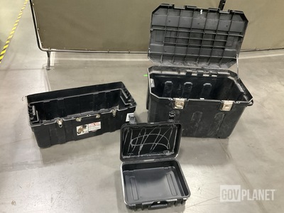 (3) Assorted Storage Cases