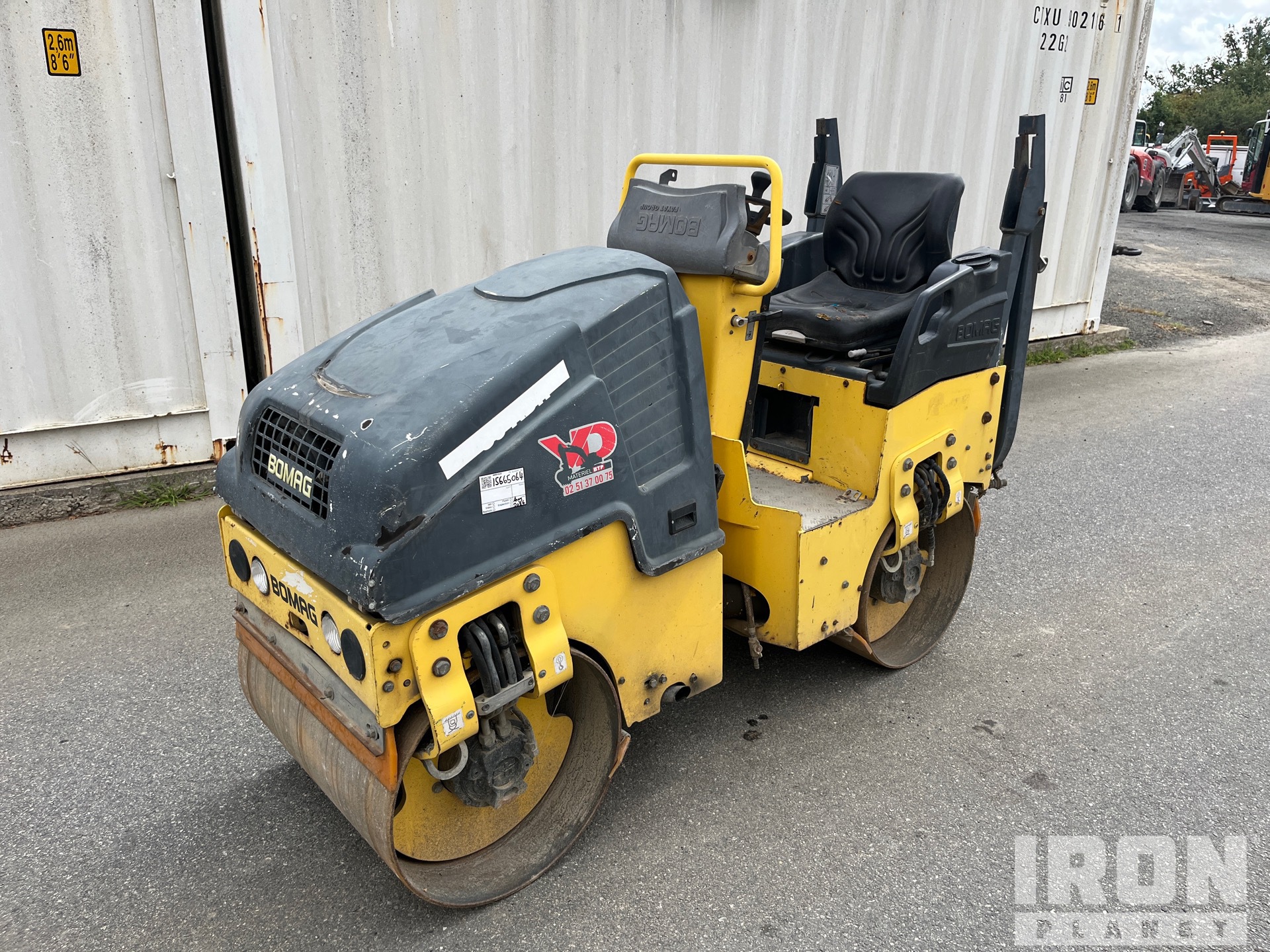2011 Bomag BW80 ADH-5 Double Drum Roller
