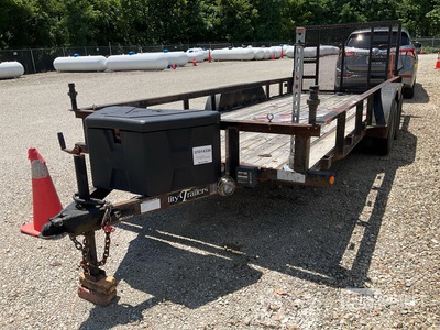 2012 Quality Steel 18 ft T/A Utility Trailer