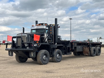 2007 Kenworth C500 8x4 Twin-Steer Ciężarówka z platformą