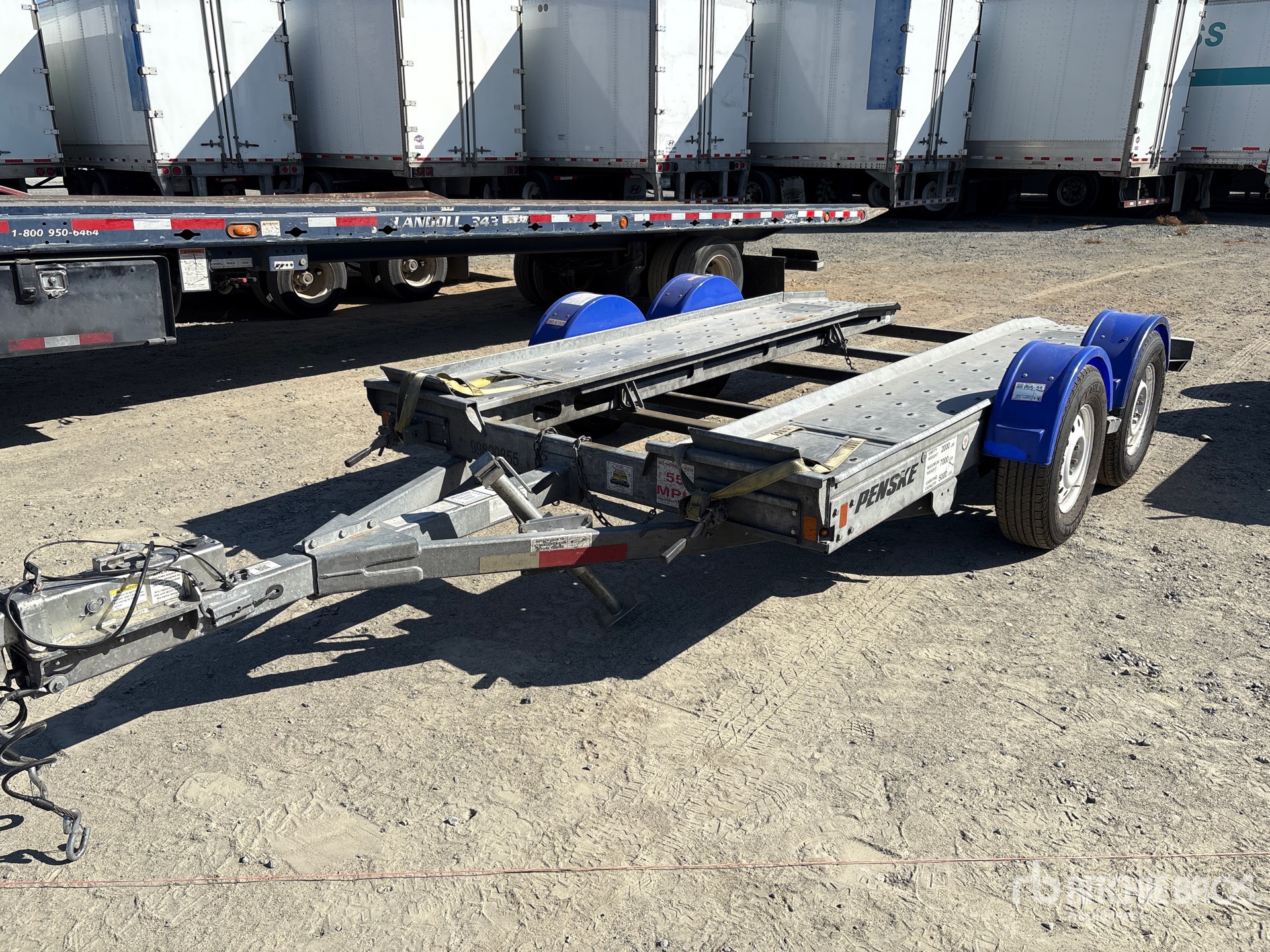 2020 Demco AT7000P T/A 1 Car Open Car Carrier Trailer