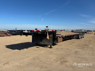 2015 Manac Tri/A 50 ft Extendable Semi aanhanger