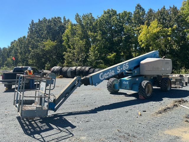 2005 Genie S-65 4WD Diesel Telescopic Boom Lift