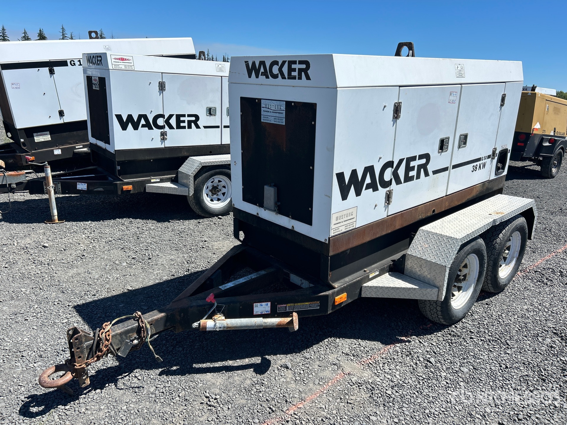 2006 Wacker G-50 38 kW Mobile Generator Set