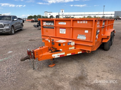 2021 Snake River DMP714 13 ft 8 in T/A Dump Utility Trailer