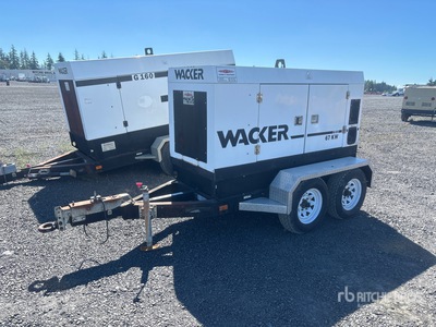 2007 Wacker G85 84 kVA Mobile Generator Set