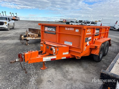 2020 Snake River DMP610 10 ft T/A Remolque Ligero de Volteo