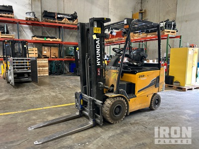 2023 Hyundai 25B-9U 5000 lb Electric Forklift