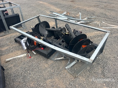 Quantity of (2) 2026 Wolverine ADB-13-1218R Skid Steer Auger (Unused)