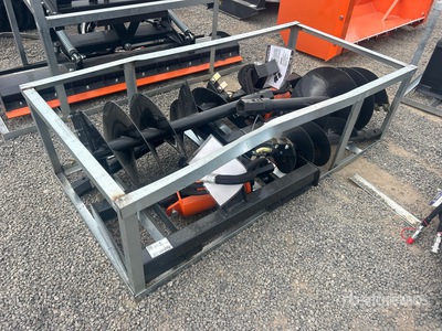 Quantity of (2) 2026 Wolverine ADB-13-1218R Skid Steer Auger (Unused)