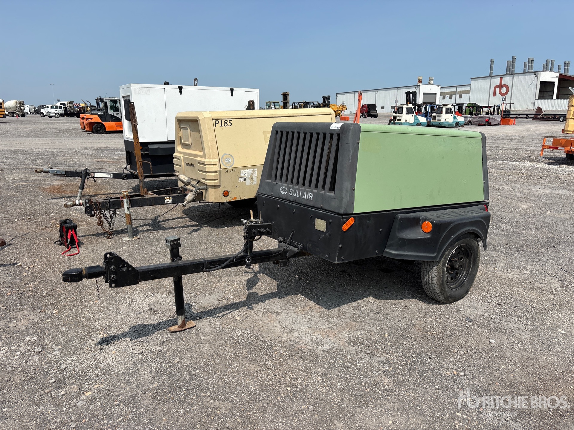2006 Sullair 185JD 185 cfm Mobile Air Compressor