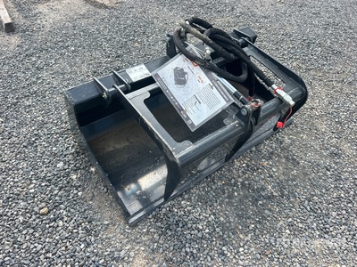 2026 Wolverine MSG-11-44W 44 in Mini Skid Steer Grapple Bucket (Unused)