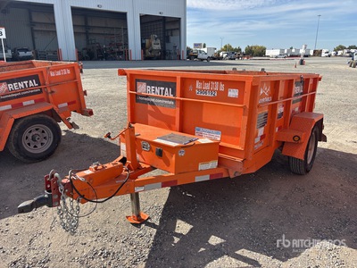 2020 Snake River DMP58 8 ft Dump Utility Trailer