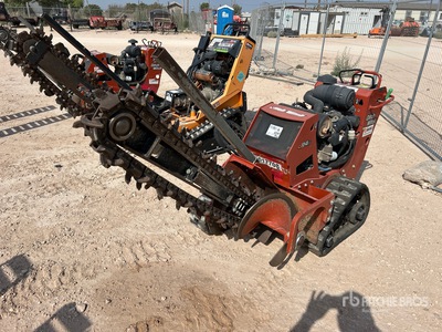 2021 Ditch Witch C24X Walk Behind Trencher w/2020 Ditch Witch S3C Trailer