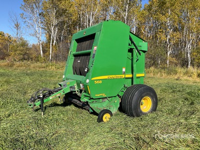 2018 John Deere 568 Round Baler