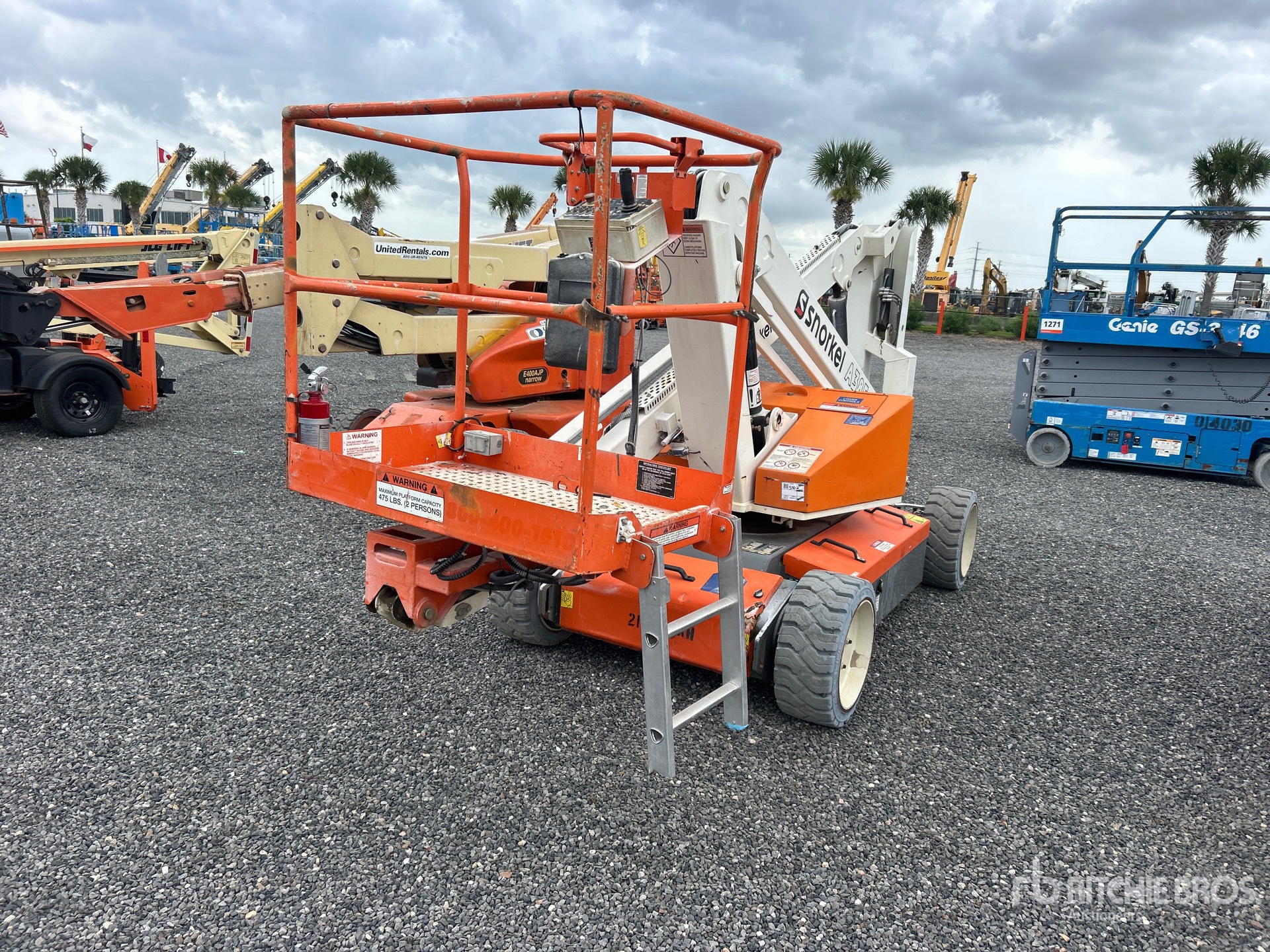 2018 Snorkel A38E 2WD Electric Articulating Boom Lift