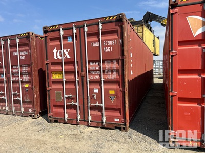 40 ft High Cube Conteneur de stockage