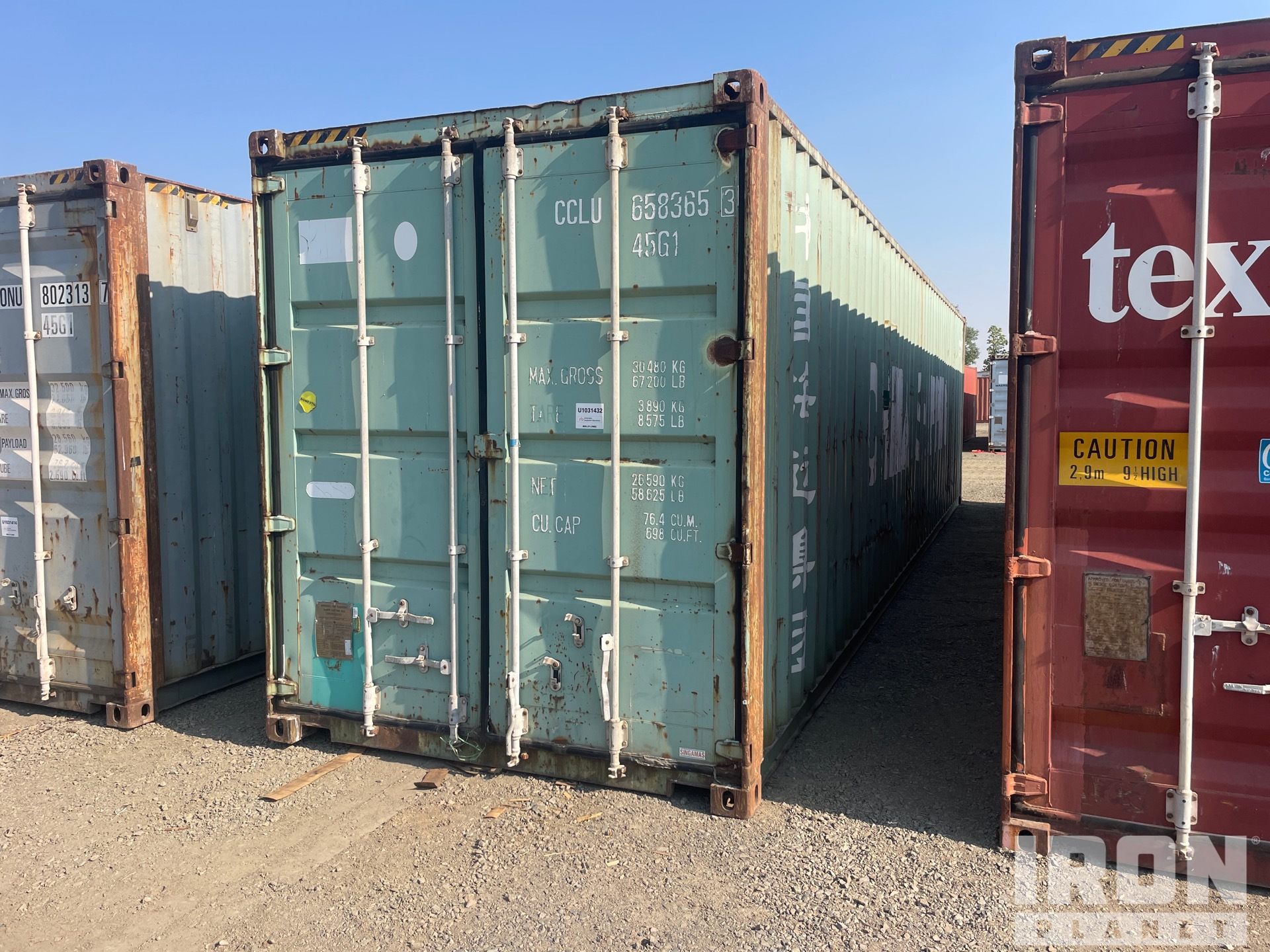 40 ft High Cube Storage Container