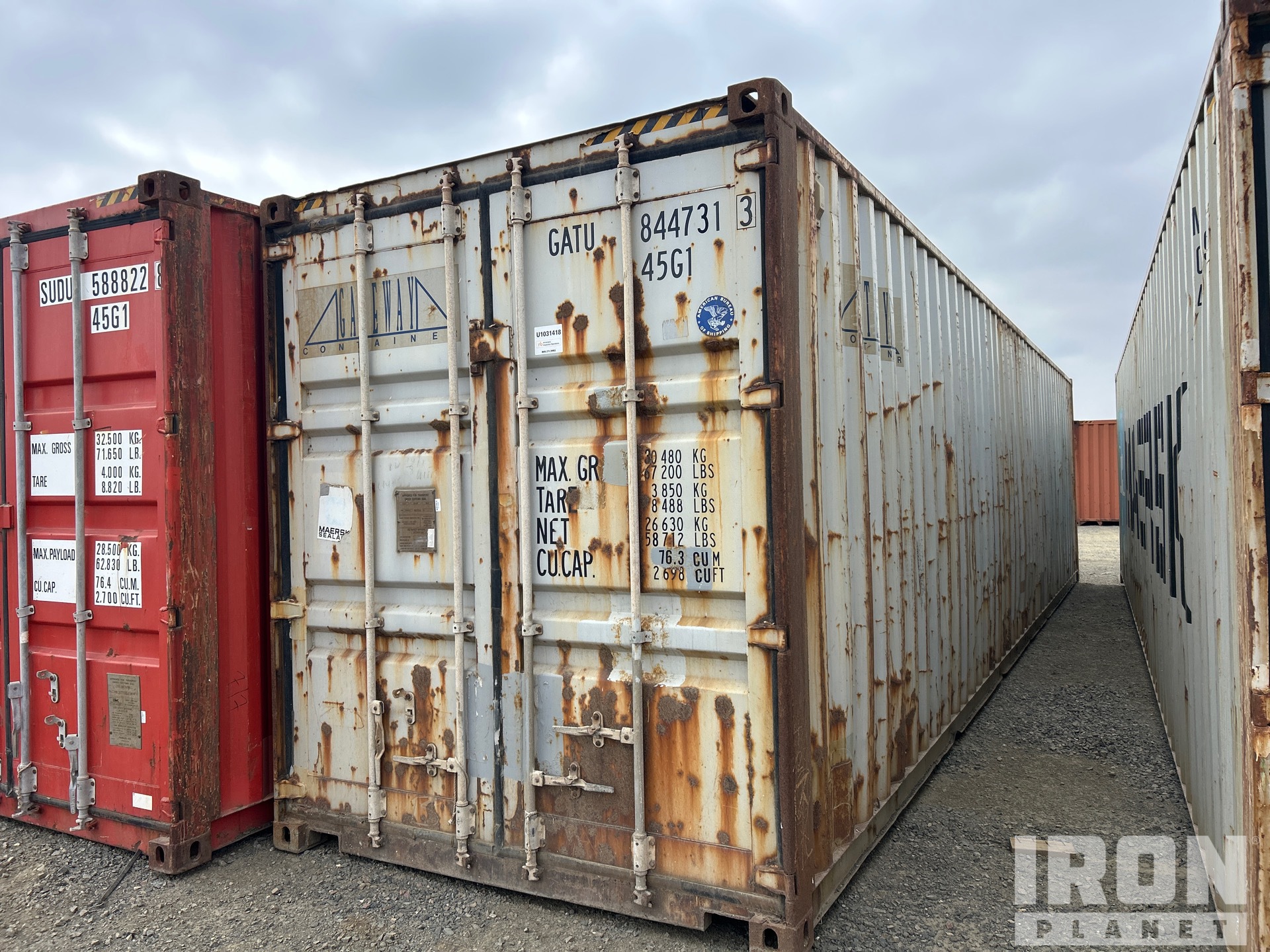 1999 40 ft High Cube Storage Container