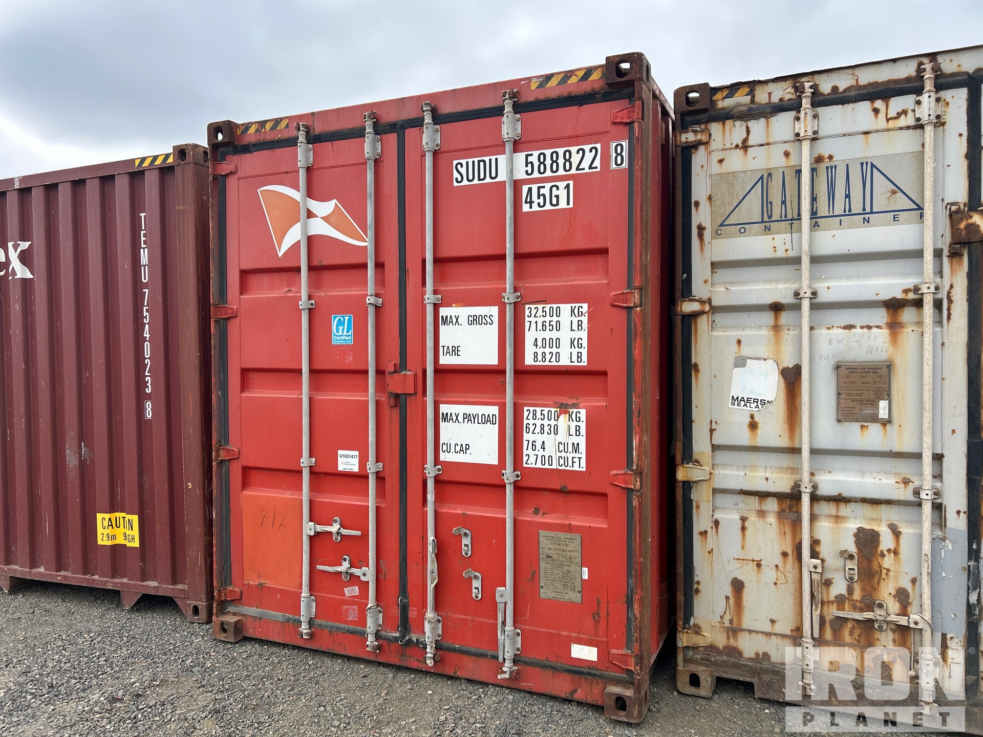 2006 40 ft High Cube Storage Container