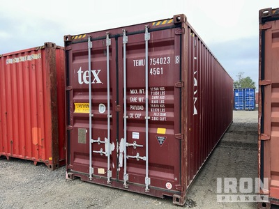 40 ft High Cube Conteneur de stockage