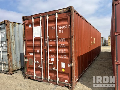 40 ft High Cube Conteneur de stockage