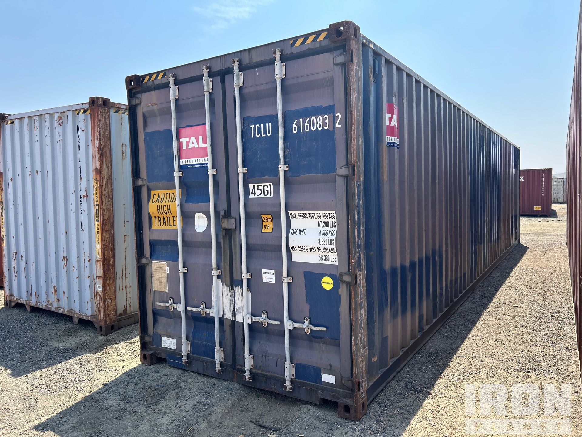 40 ft High Cube Storage Container