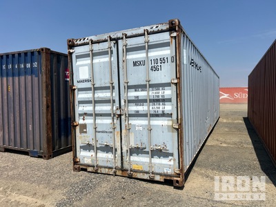 40 ft High Cube Conteneur de stockage