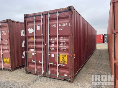40 ft High Cube Storage Container