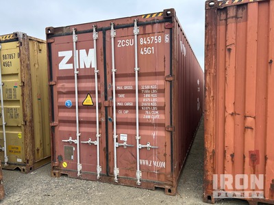 40 ft High Cube Conteneur de stockage