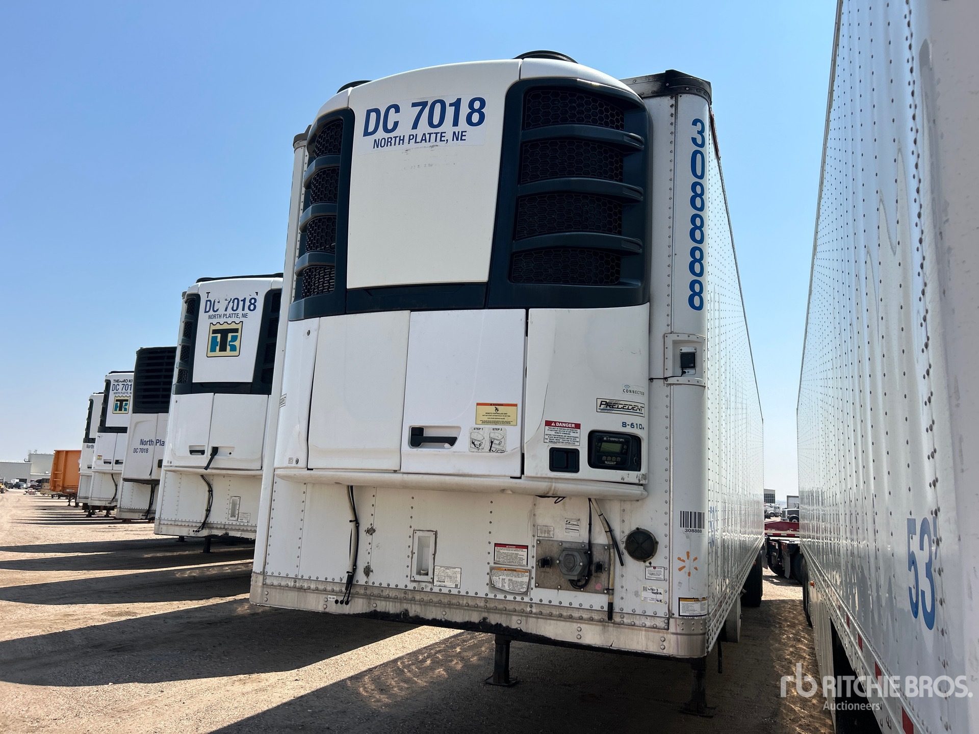 2017 Great Dane ESS-1119-12053 53 ft x 102 in T/A Multi -Temp Refrigerated Trailer