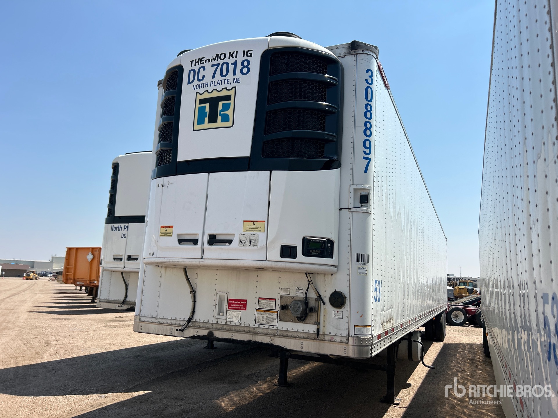 2017 Great Dane ESS-1119-12053 53 ft x 102 in T/A Multi -Temp Refrigerated Trailer