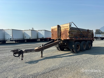 2009 Renn SL1700 17 ft Tri/A Pup Dump Trailer