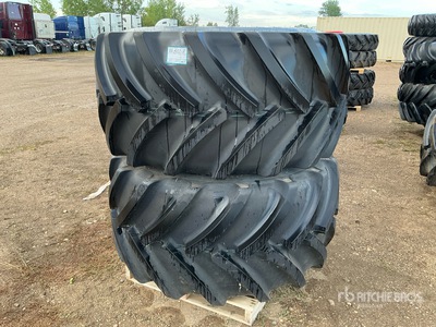 Quantity of (2) 750/65R26 Tires (Unused)