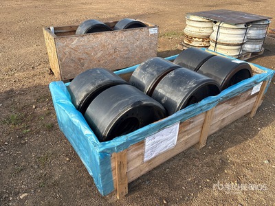 Quantity of (8) 22x12x20 Idler Wheels Tires